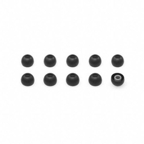 Ear cushion, black/white, Size M
