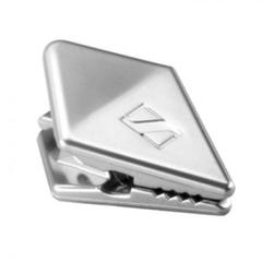 Cable clip silver